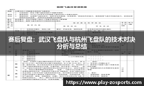 赛后复盘：武汉飞盘队与杭州飞盘队的技术对决分析与总结